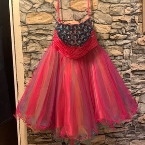 Fiesta Corset Fit Prom Dress size medium